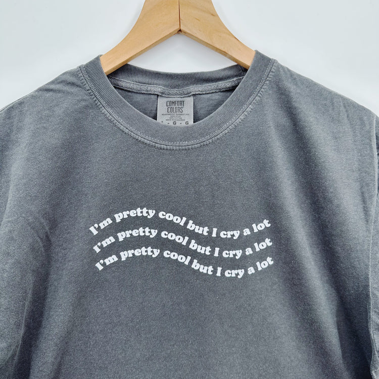 I'm pretty cool but I cry a lot T-Shirt