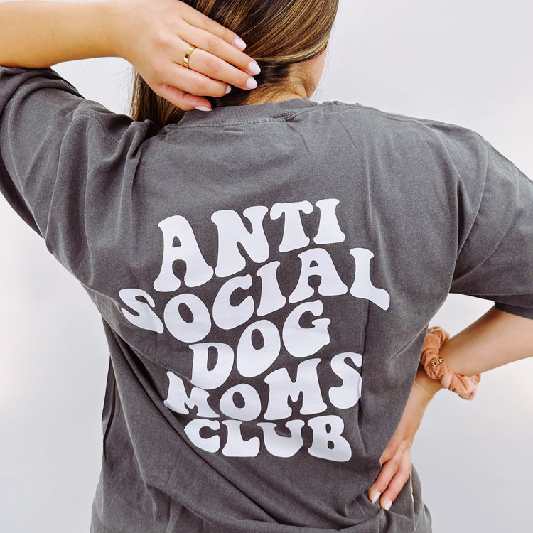 Anti Social Dog Moms Club T-Shirt