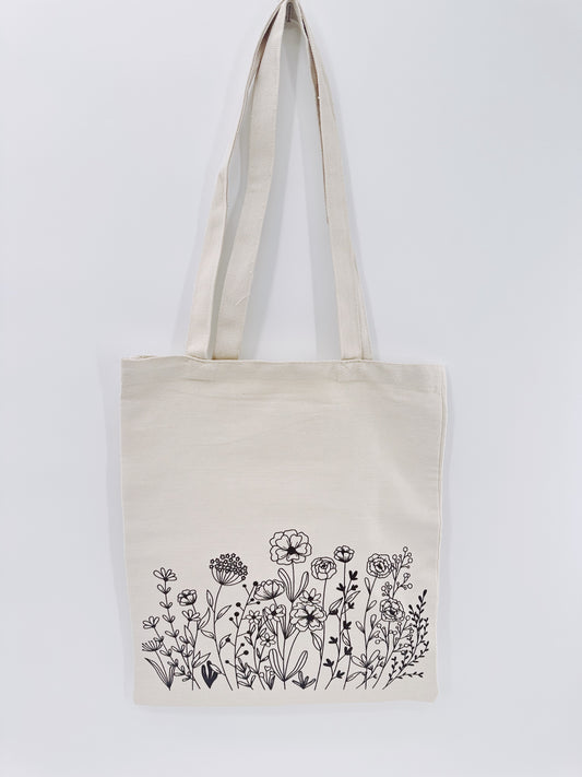 Floral Tote Bag