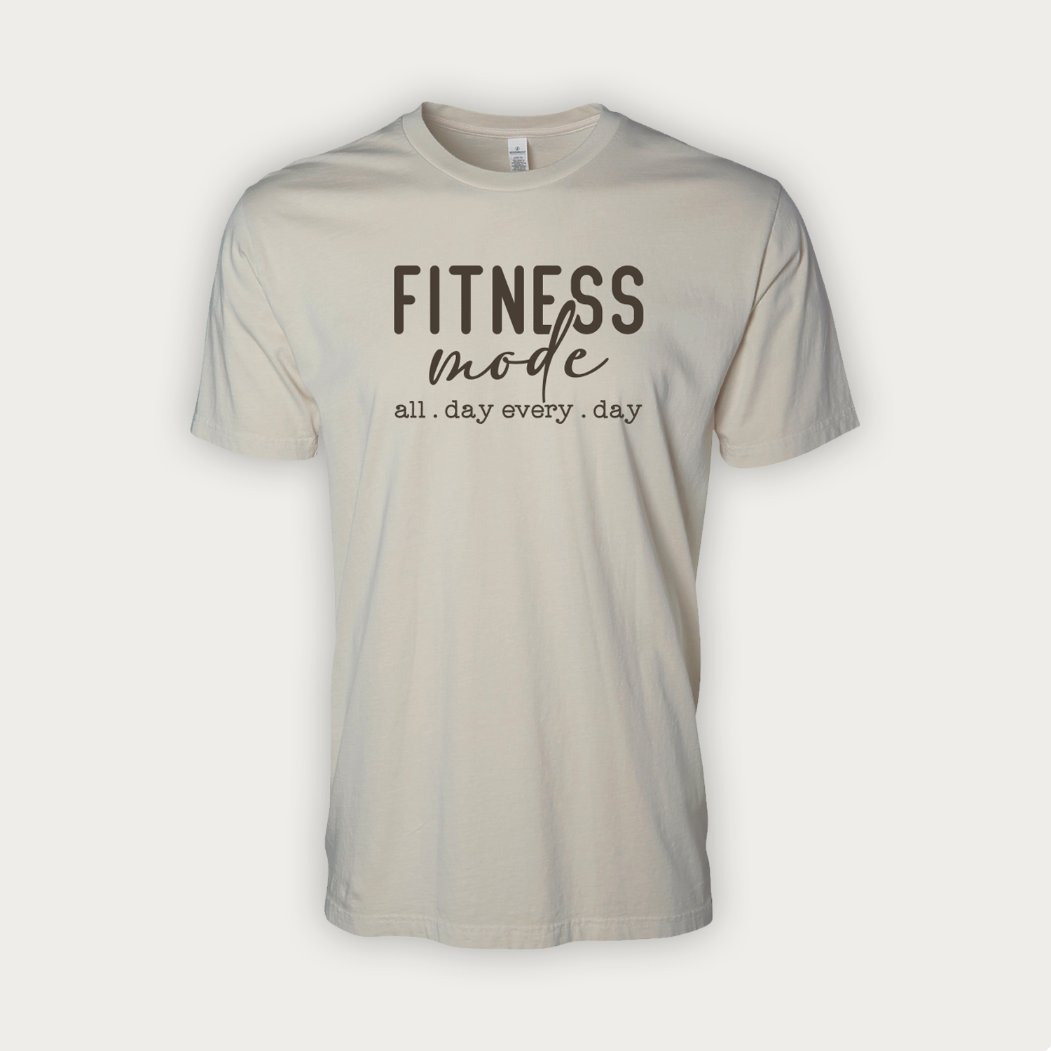Fitness Mode All Day Every Day – Pigment Dye Unisex Tee